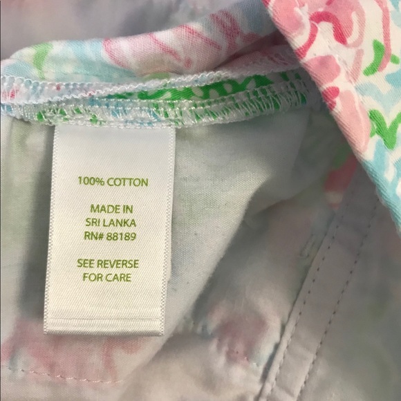 Lilly Pulitzer Callahan Patchwork Shorts - Picture 7 of 8